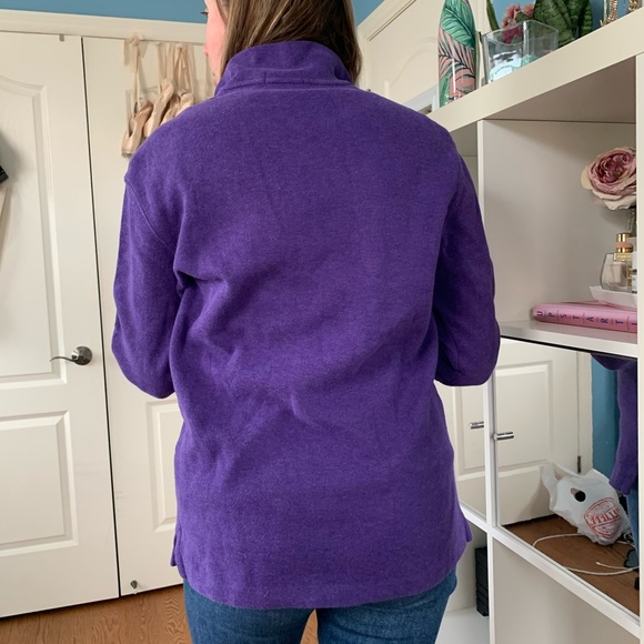 Ralph Lauren Polo Purple Quarter Zip 💜✨ - Picture 2 of 2